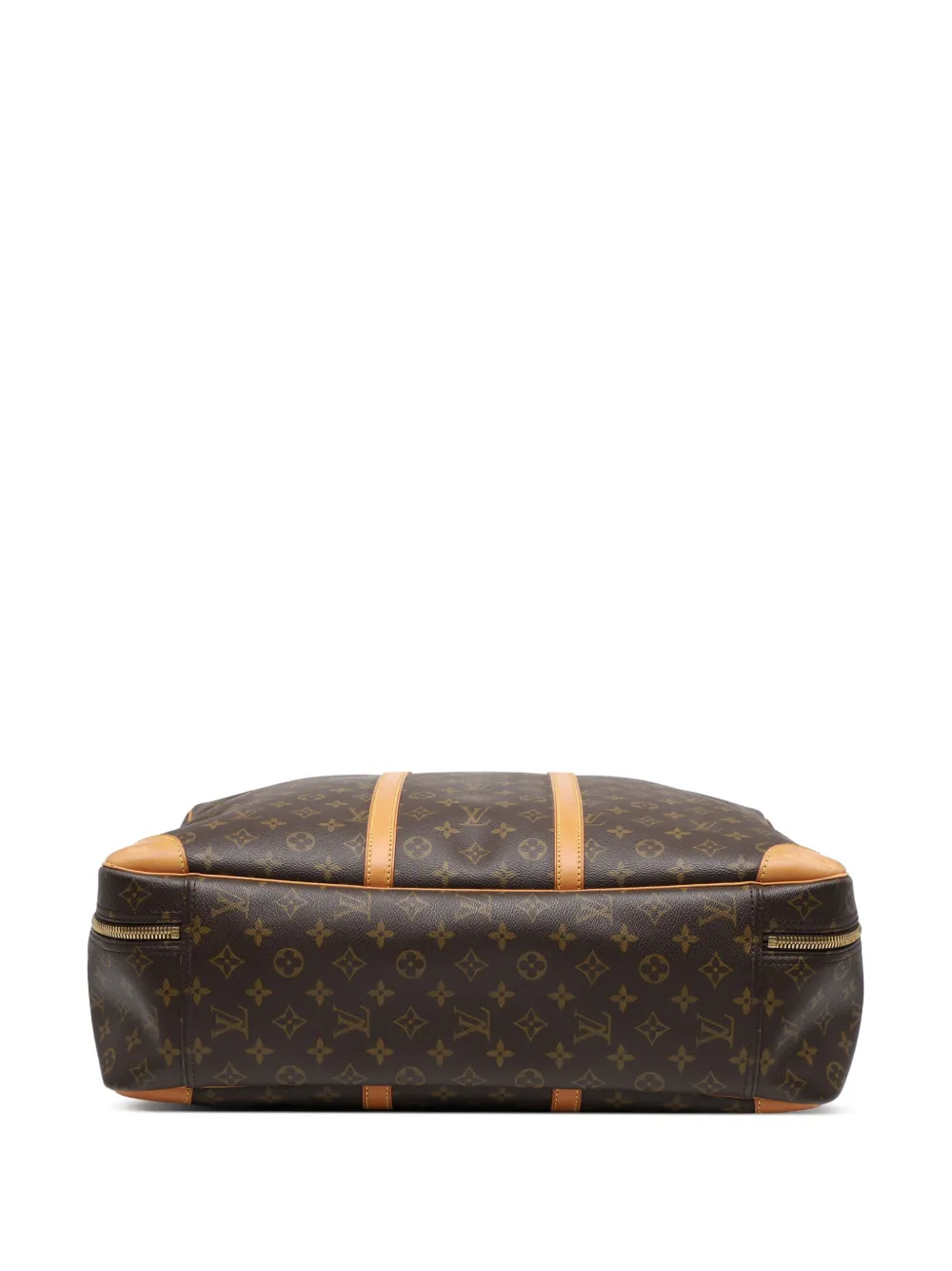 Pre-owned Louis Vuitton 2000 Monogram Sirius 50 Travel Bag In Brown