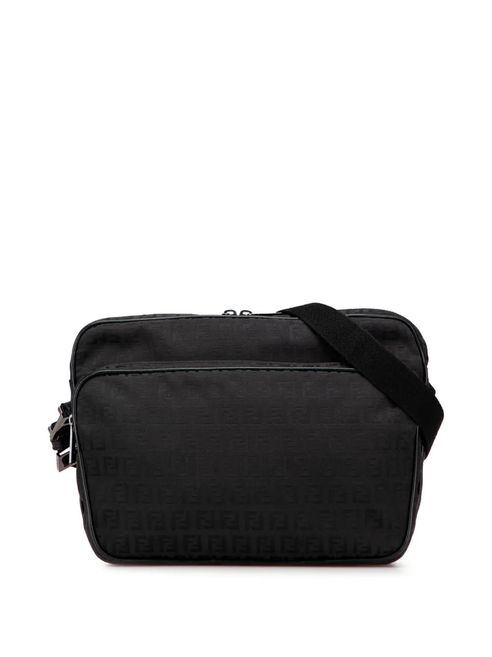 Fendi Pre-Owned 2000-2010 Zucchino Canvas crossbody bag | Black | Image 1