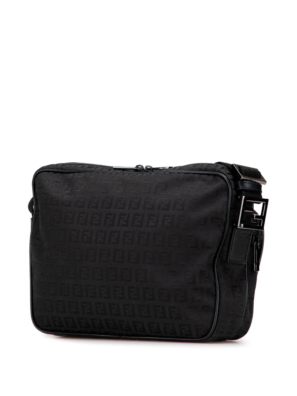  Fendi Pre-owned Bandolera Zucchino Canvas 2000-2010 - Negro 