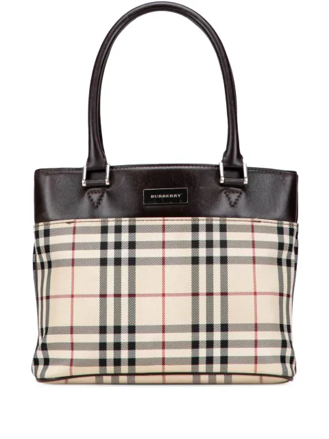 Burberry Pre-Owned bolsa de mano   House Check 2000-2017