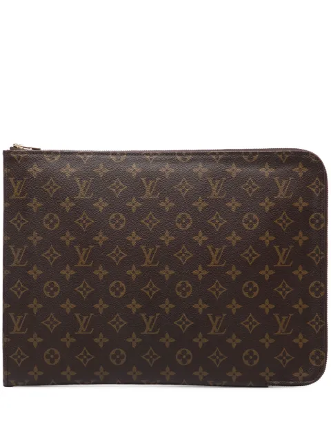 Louis Vuitton Pre-Owned bolsa Monogram Poche Documents Portfolio1993