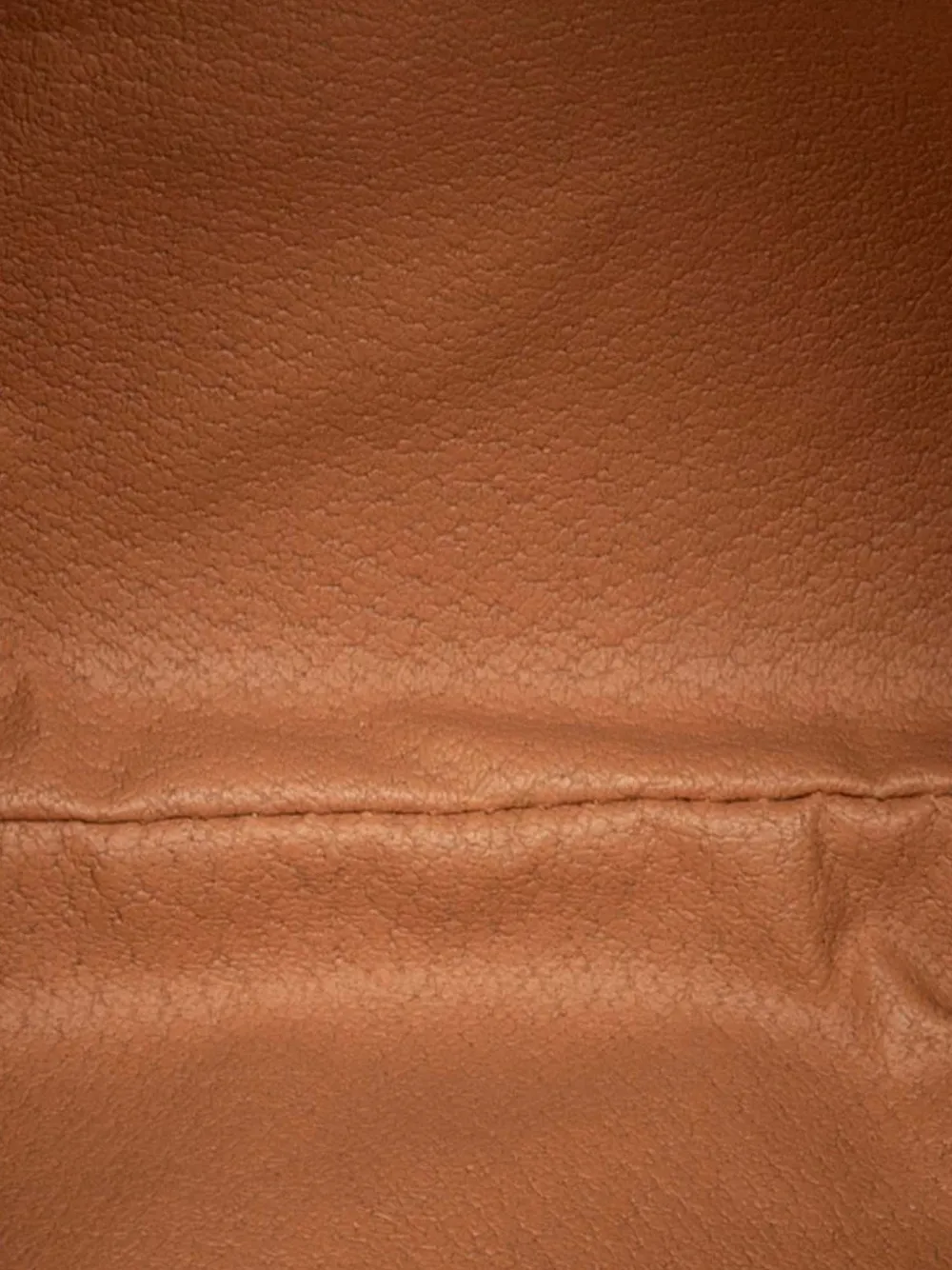 Pre-owned Celine 2015 Macadam Coated Canvas Pouch In Brown