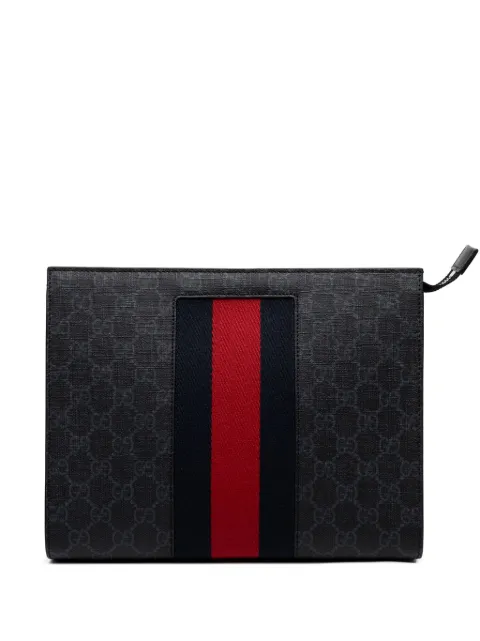 Gucci Pre-Owned 2000-2015 GG Supreme Web clutch bag