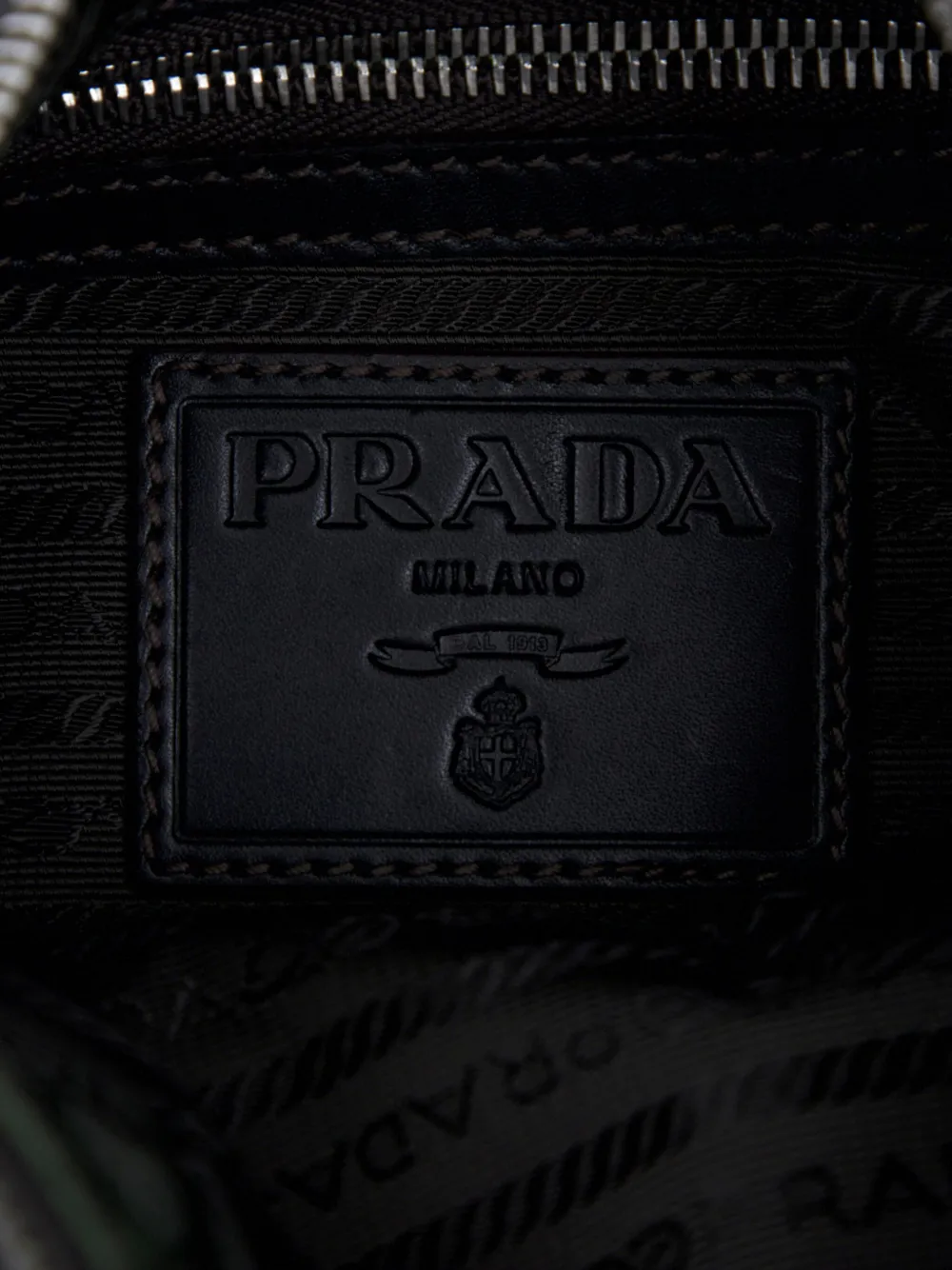 Pre-owned Prada 2000-2025 Canvas Canapa Logo Crossbody Bag In Brown