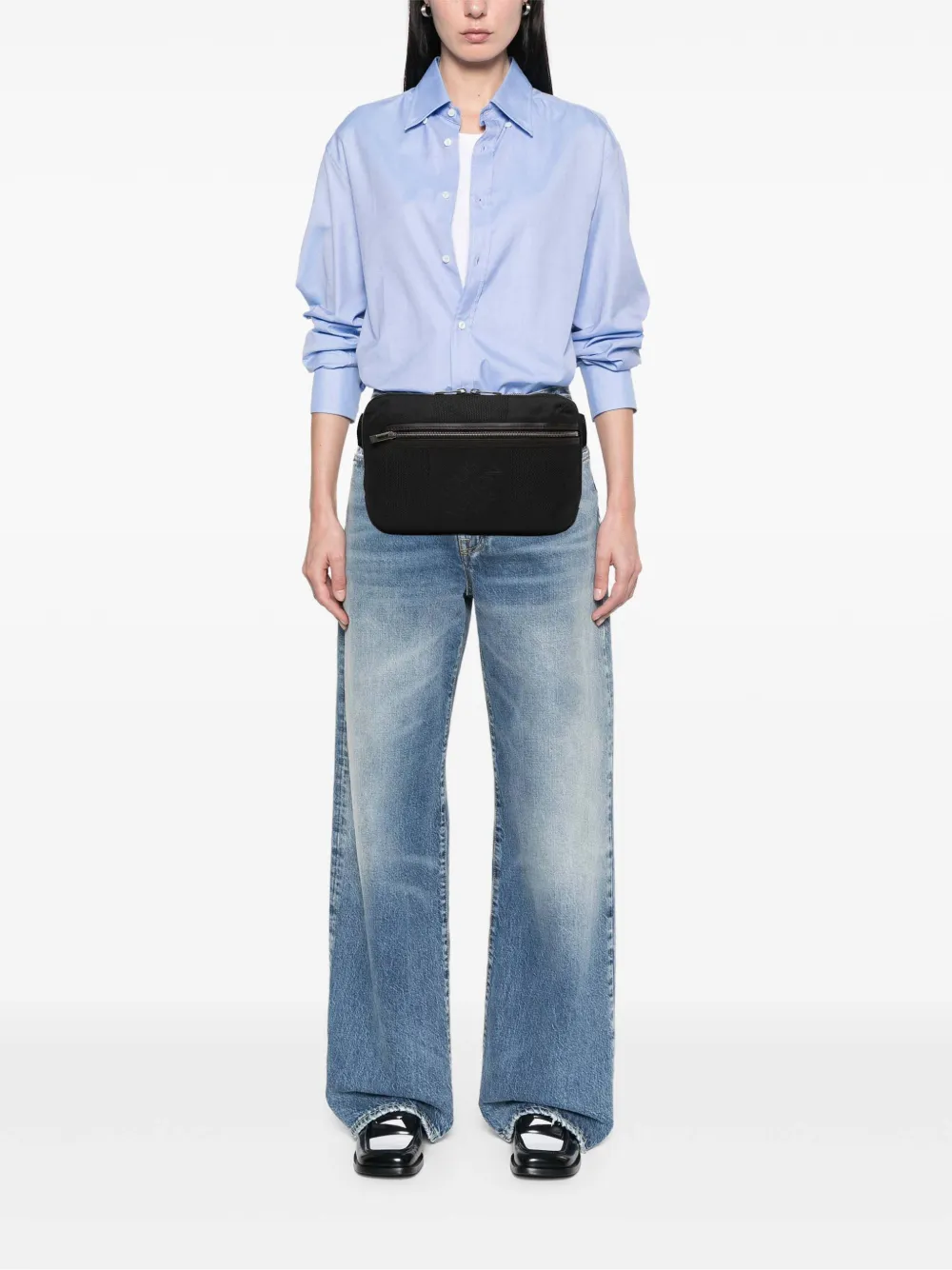 Louis Vuitton Pre-Owned 2005 Damier Graphite Ambler belt bag | Pre-Owned | Image 2