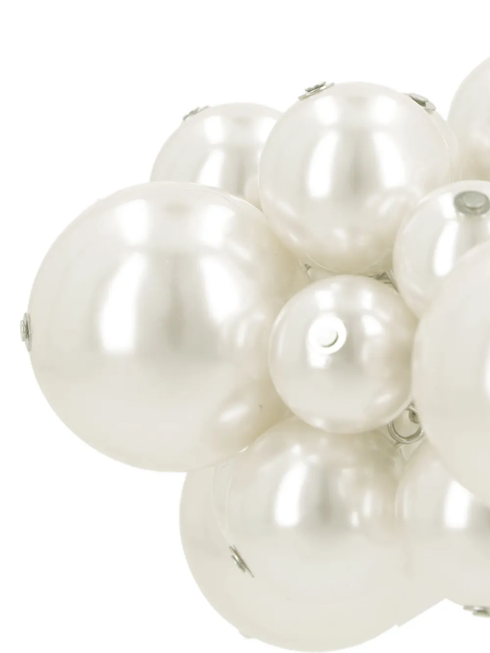 August Barron Faux-pearl Bracelet In White