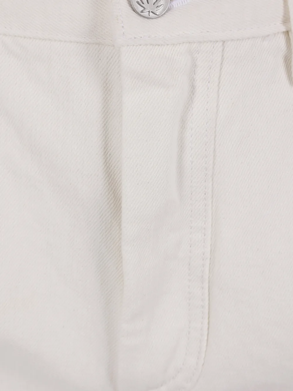  Cherry World Embroidery-detail Jeans - Neutrals 