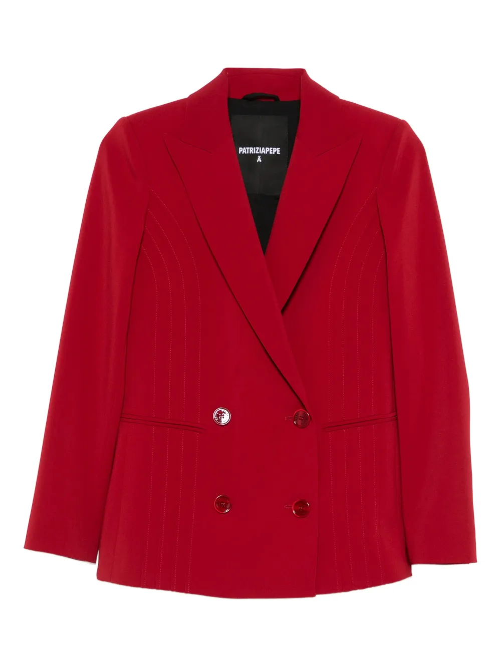 Patrizia Pepe double-breasted blazer - Rosso