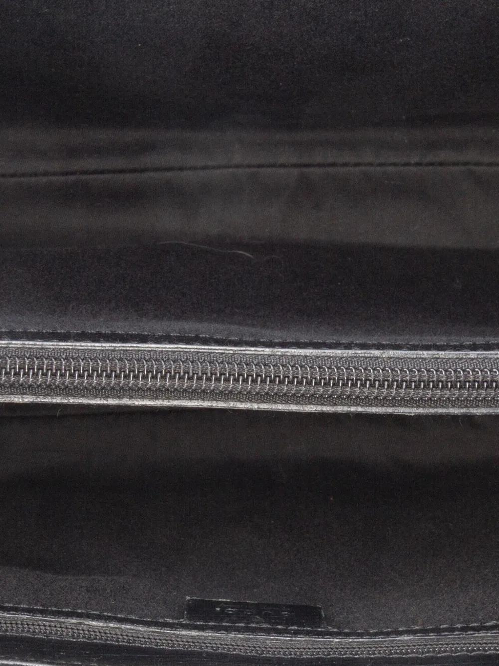 Pre-owned Gucci 2000-2015 Gg Canvas Bamboo Tote Bag In Black