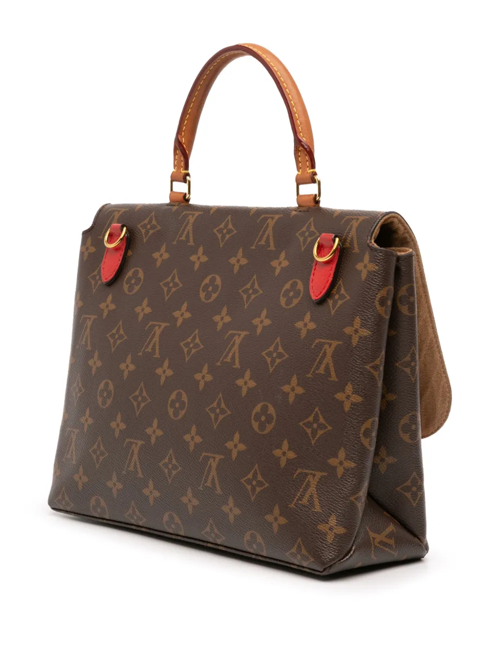 Pre-owned Louis Vuitton 2019 Monogram Marignan Satchel In Brown