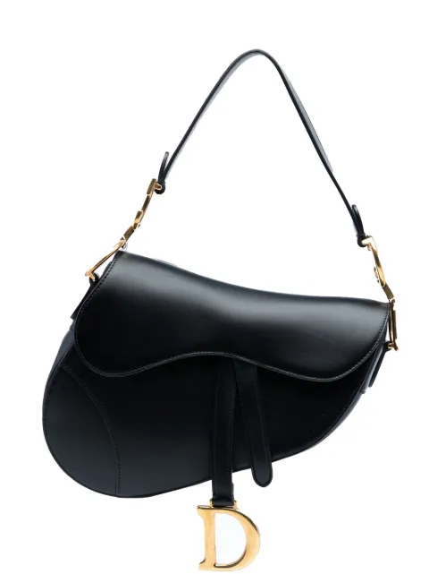 Christian Dior Pre-Owned 2018 Mini Leather Saddle Bag satchel