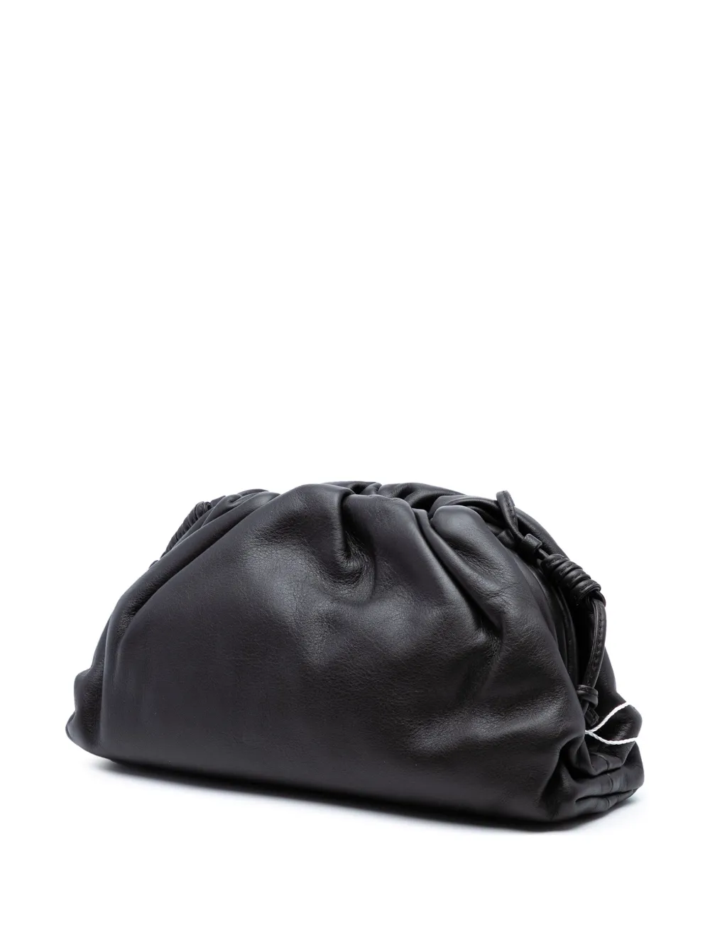 Pre-owned Bottega Veneta 2012-2025 Lambskin The Mini Pouch Crossbody Bag In Black
