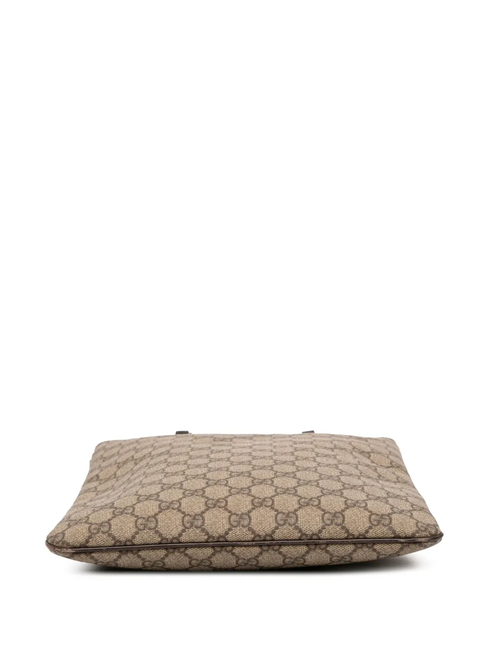 Pre-owned Gucci 2000-2015 Gg Supreme Tote Bag In Brown