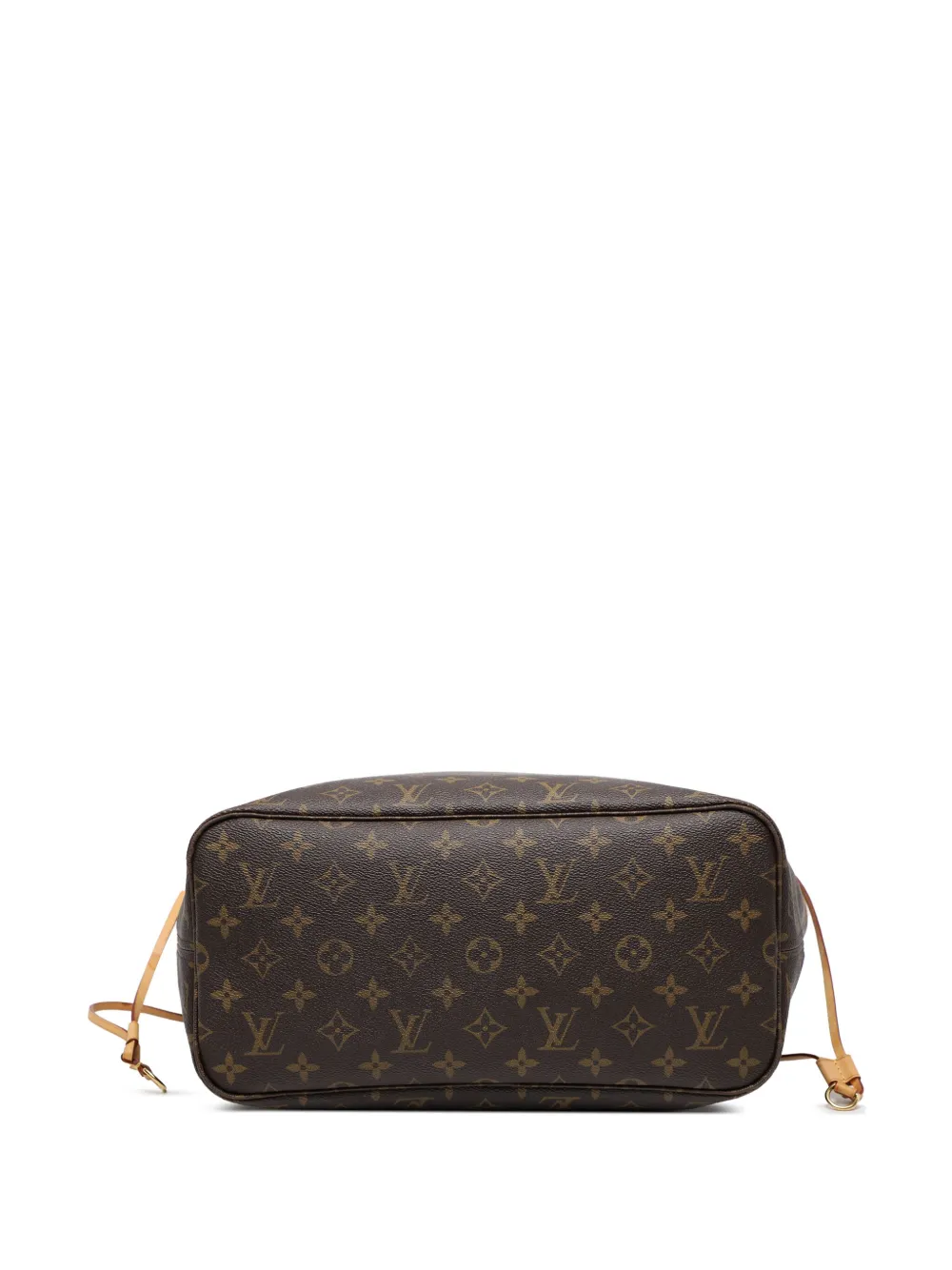 Pre-owned Louis Vuitton 2012 Monogram Neverfull Mm Tote Bag In Brown