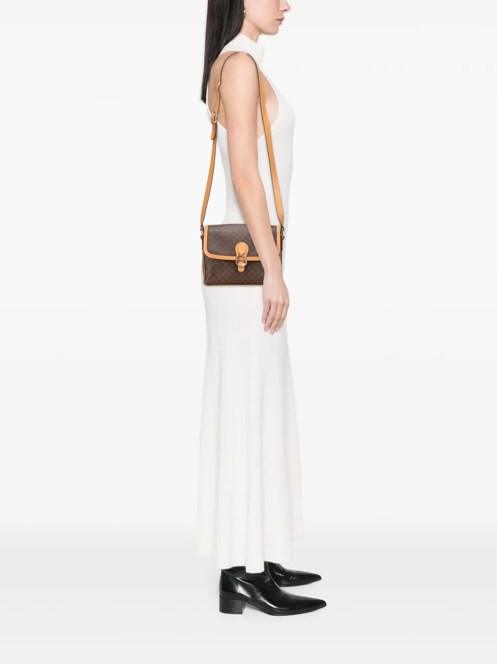 Celine Pre-Owned 2013 Macadam Coated Canvas crossbody bag | Pre-Owned | Image 2