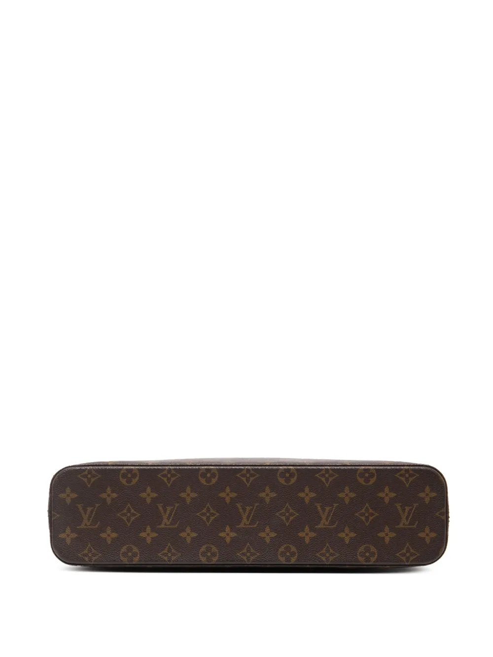 Pre-owned Louis Vuitton 2000 Monogram Luco Tote Bag In Brown