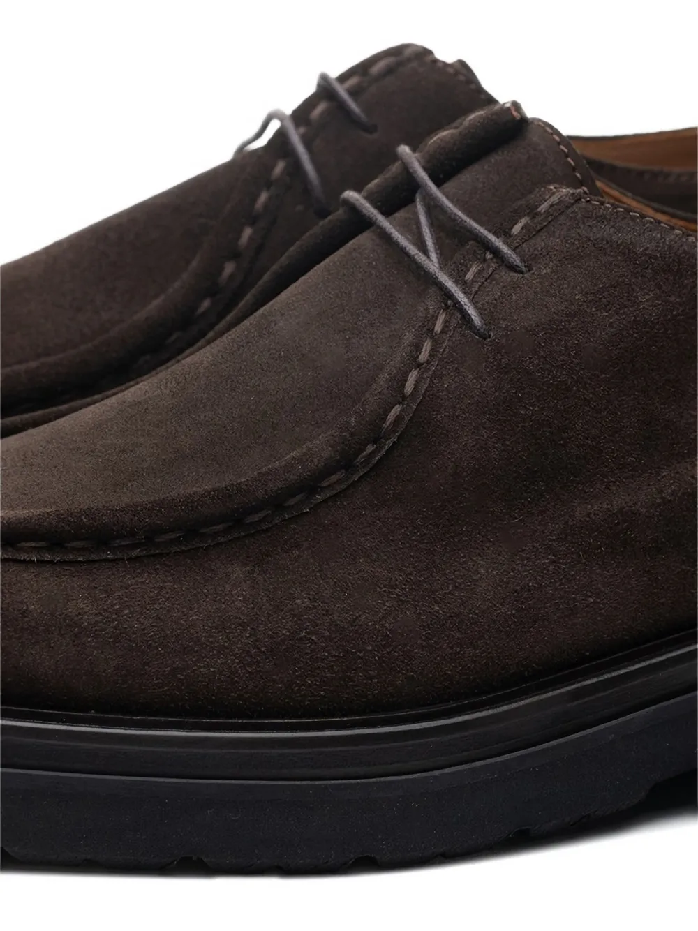 Poche Paris Lace-up Derby-shoes In Brown