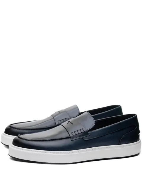 Poche Paris strap-detail loafers