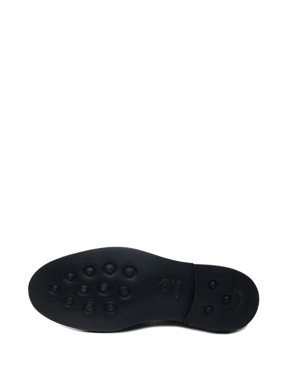 Poche Paris strap-detail loafers - Zwart