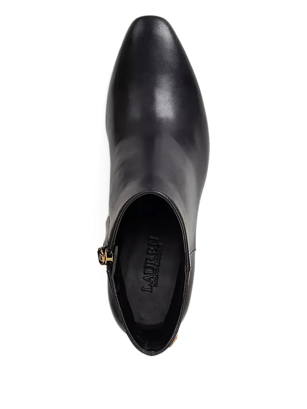Ralph Lauren 45mm Demi Boots In Black