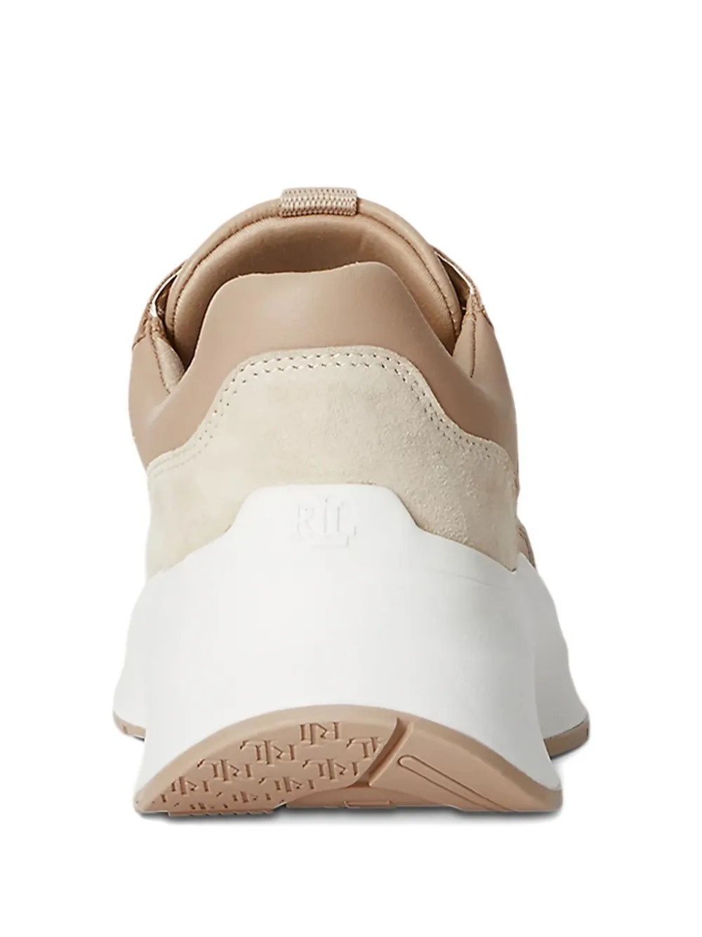 Lauren Ralph Lauren Franky panelled sneakers - Beige