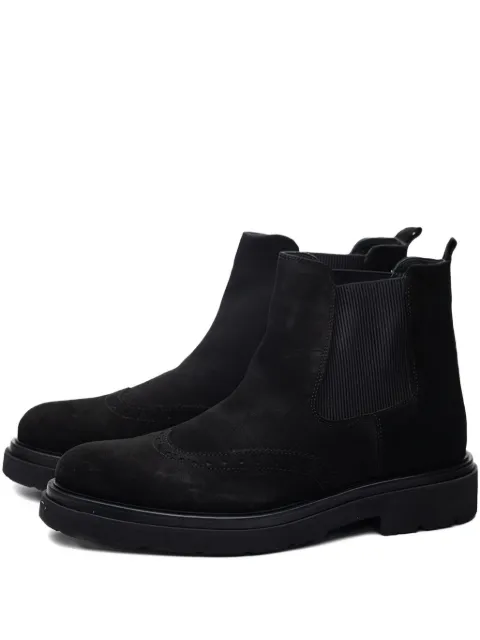 Poche Paris brogue detail boots