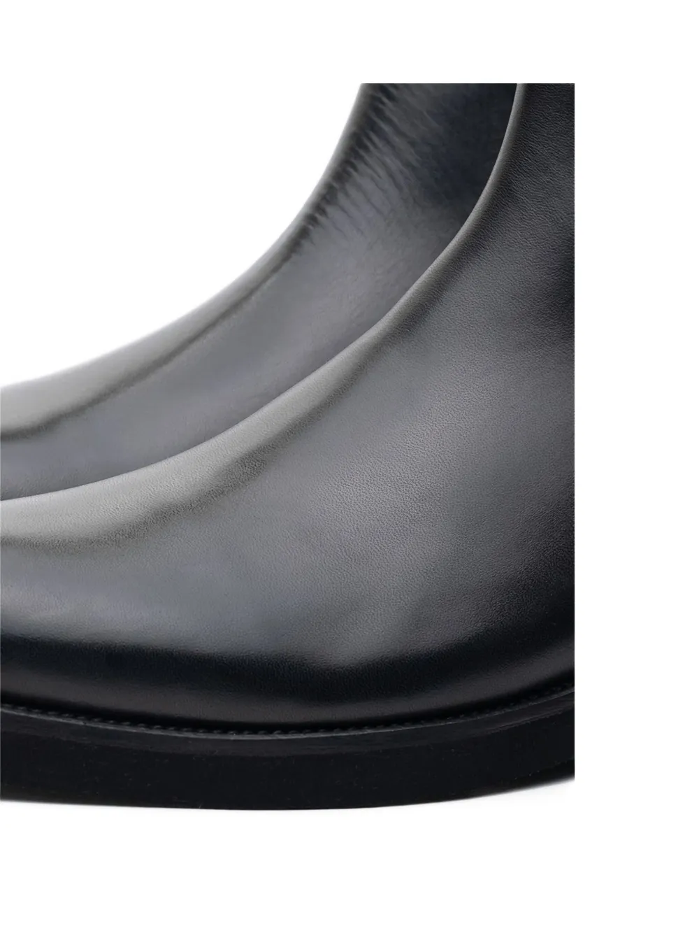 Poche Paris Elasticated Ankle Boots In Black