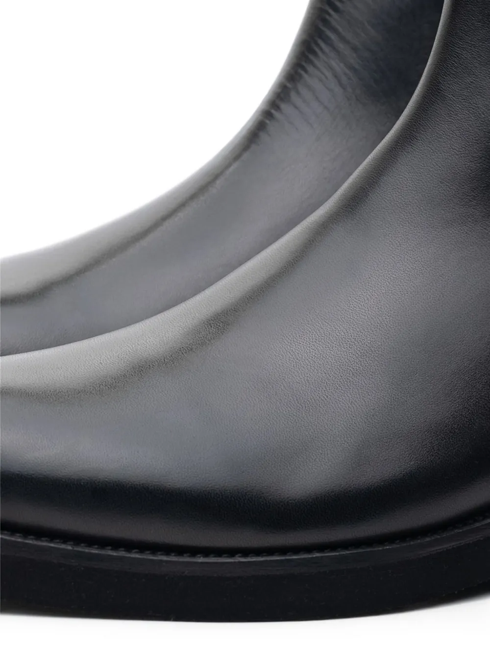 Poche Paris Elastische enkellaarzen Zwart