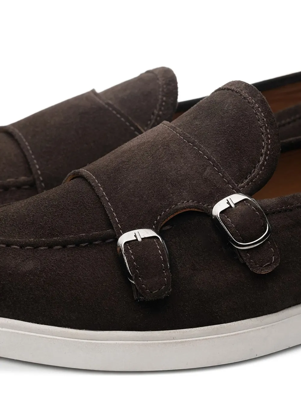 Poche Paris Gespschoenen Bruin