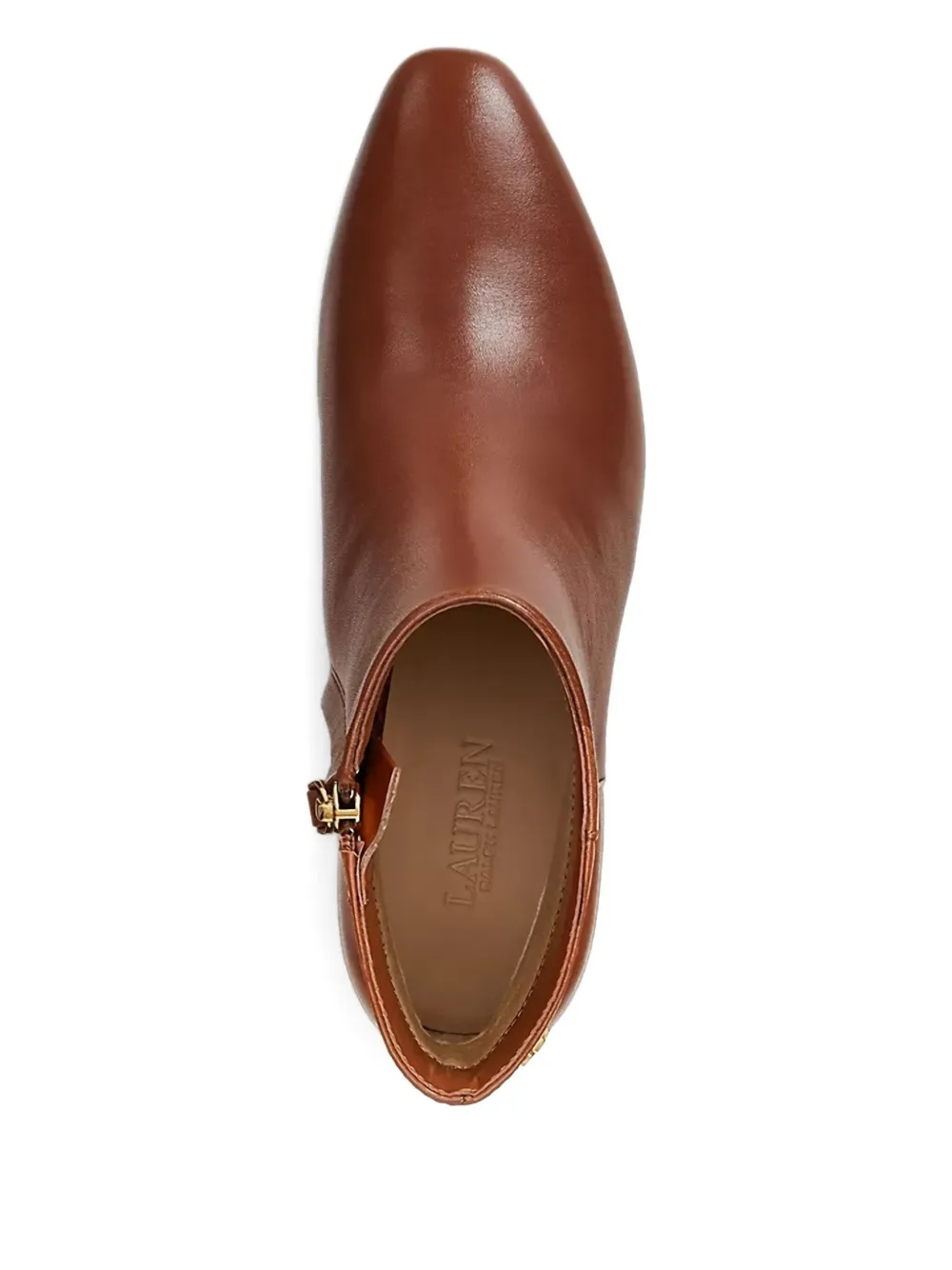 Ralph Lauren 45mm Demi Boots In Brown