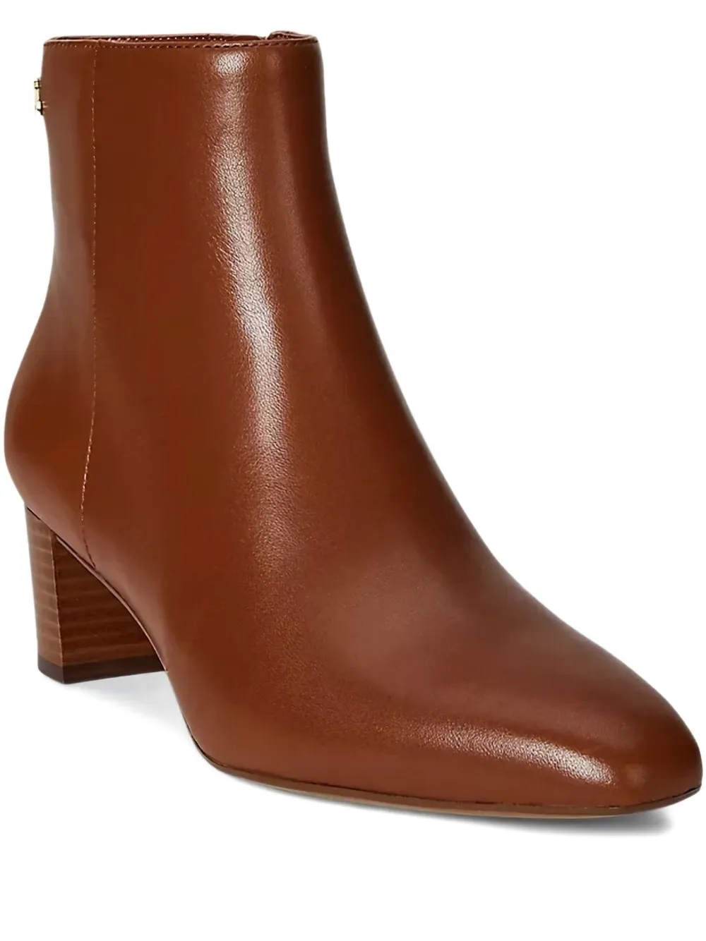 Ralph Lauren 45mm Demi Boots In Brown