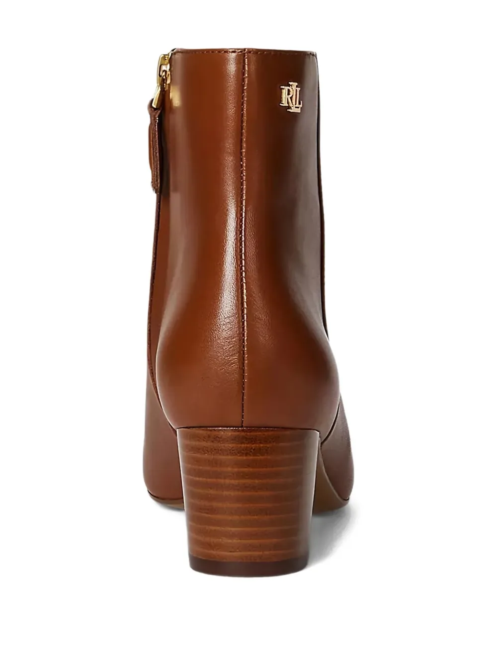 Ralph Lauren 45mm Demi Boots In Brown