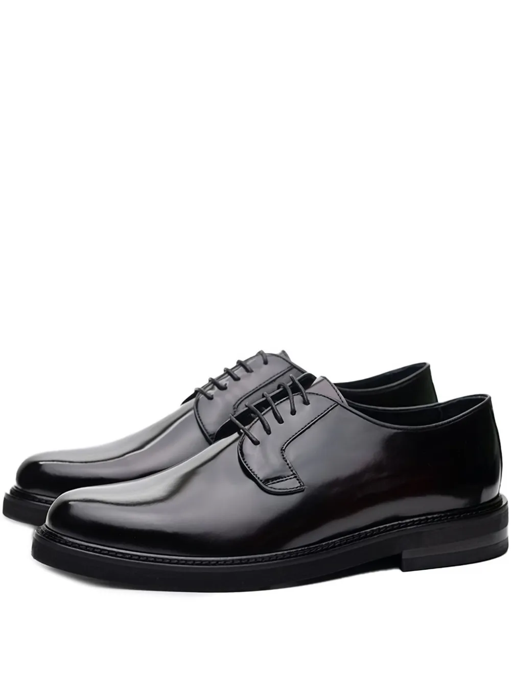 Poche Paris Oxford veterschoenen Zwart