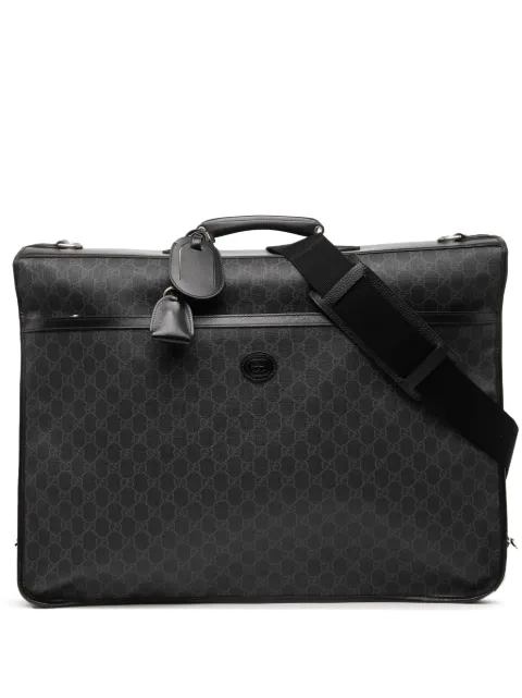 Gucci Pre-Owned bolsa de viaje GG Supreme Retro Interlocking G Garment 2016-2025