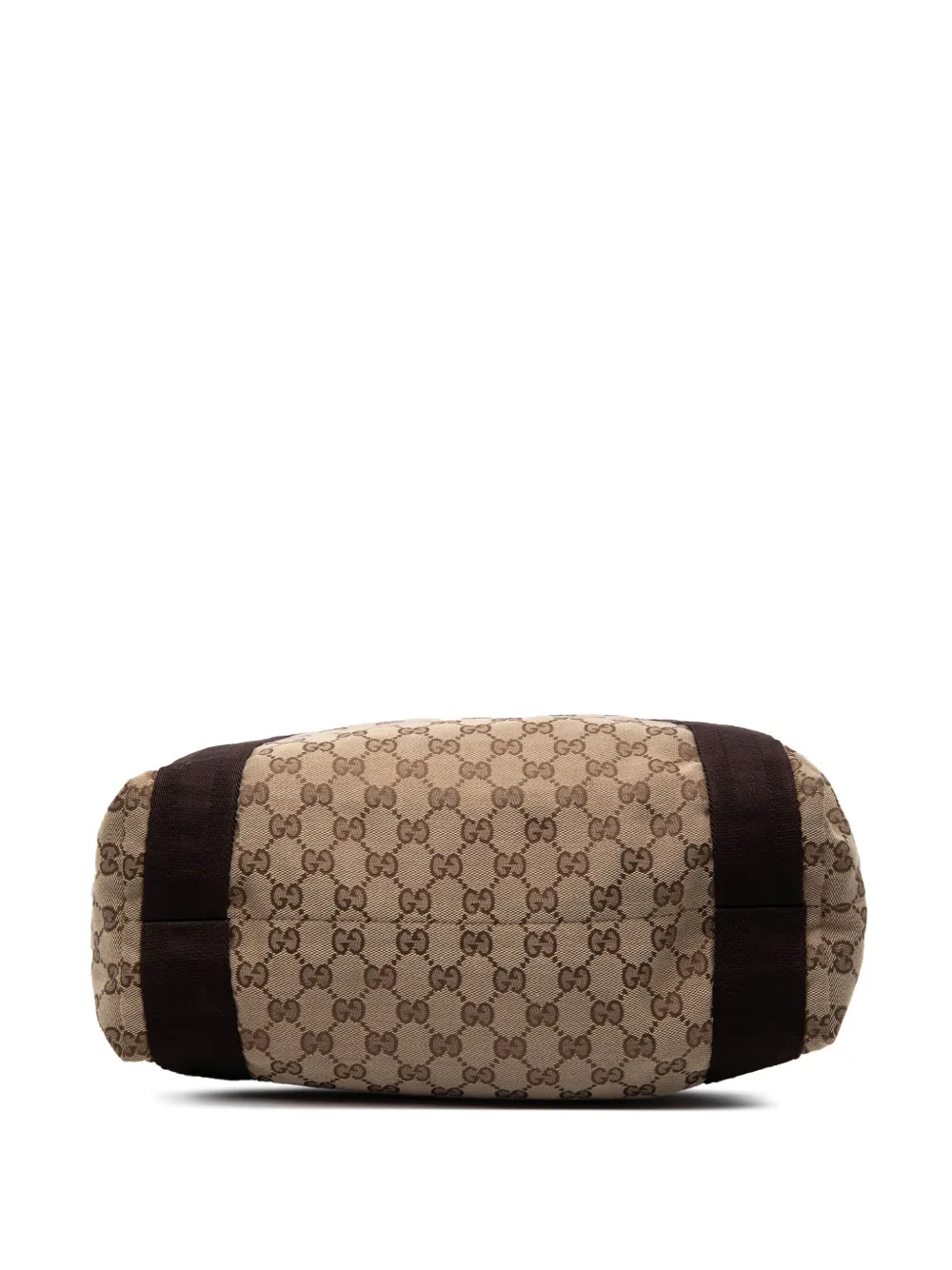Pre-owned Gucci 2000-2015 Gg Canvas Tote Bag In Brown