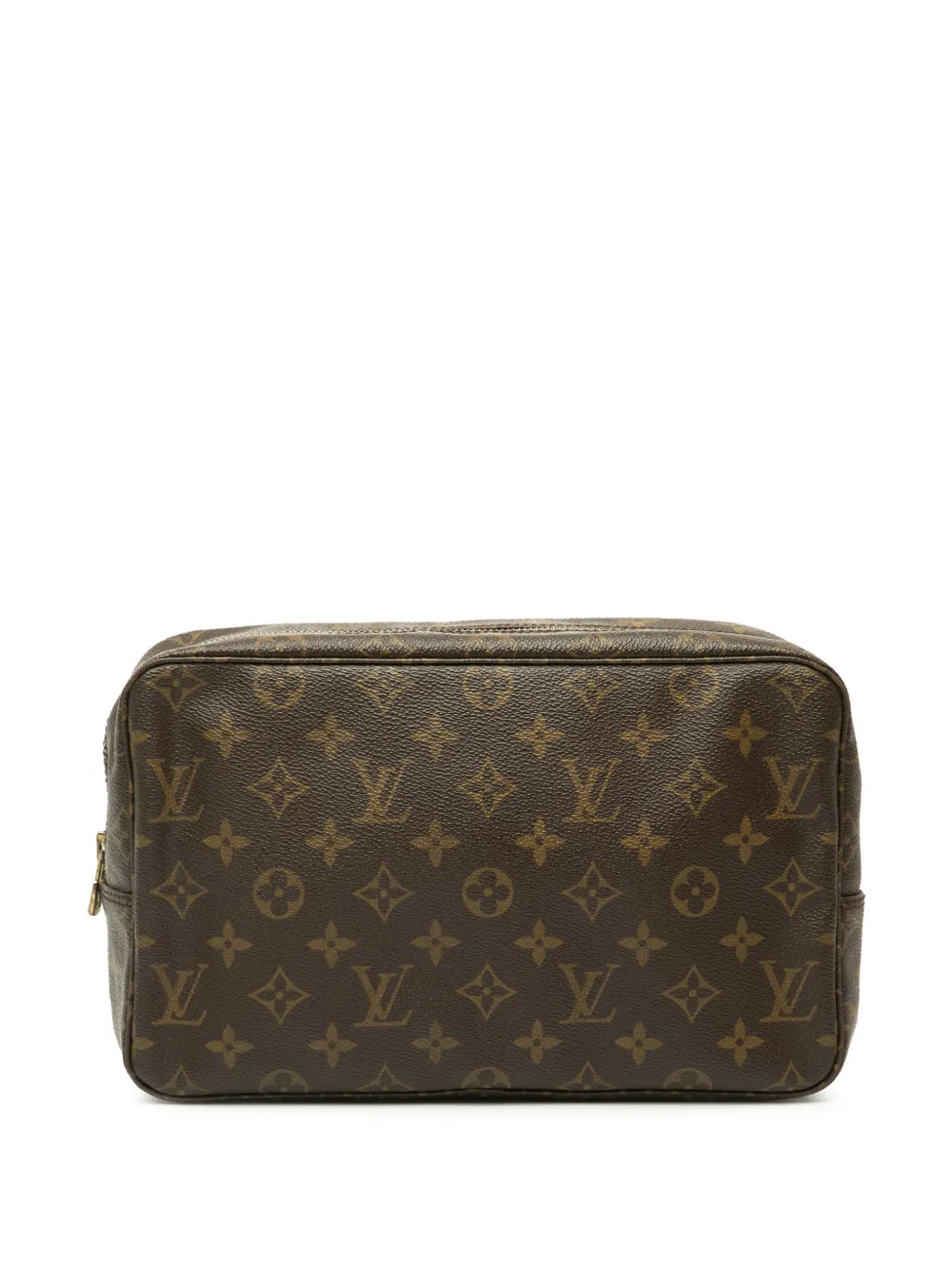 Louis Vuitton Pre-Owned Monogram Trousse Toilette 28 手拿包（1987年典藏款） | 褐色 | Image 1