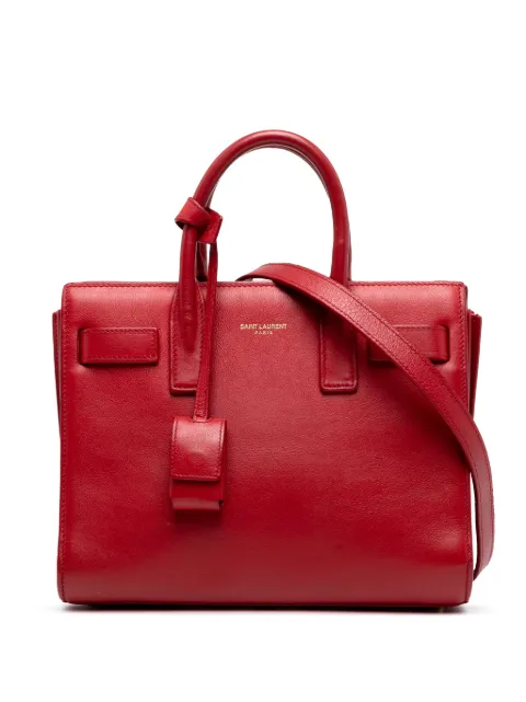 Saint Laurent Pre-Owned 2014 Nano Leather Sac De Jour satchel