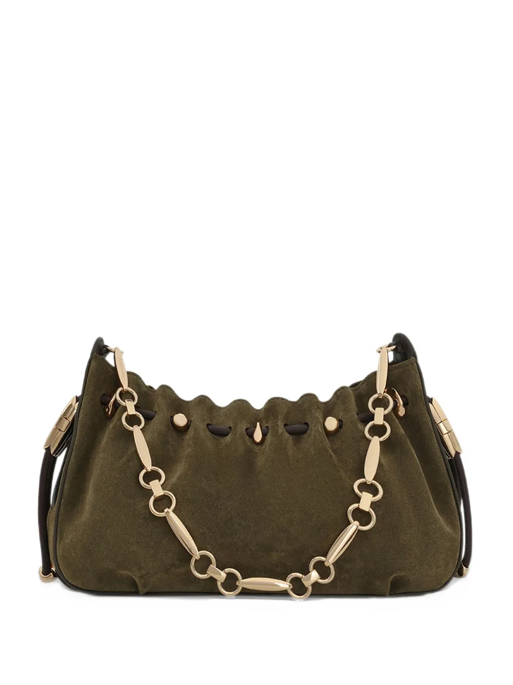 ZIMMERMANN Halcyon schoudertas met ketting Groen