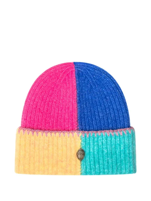 Kurt Geiger London logo-detail beanie hat
