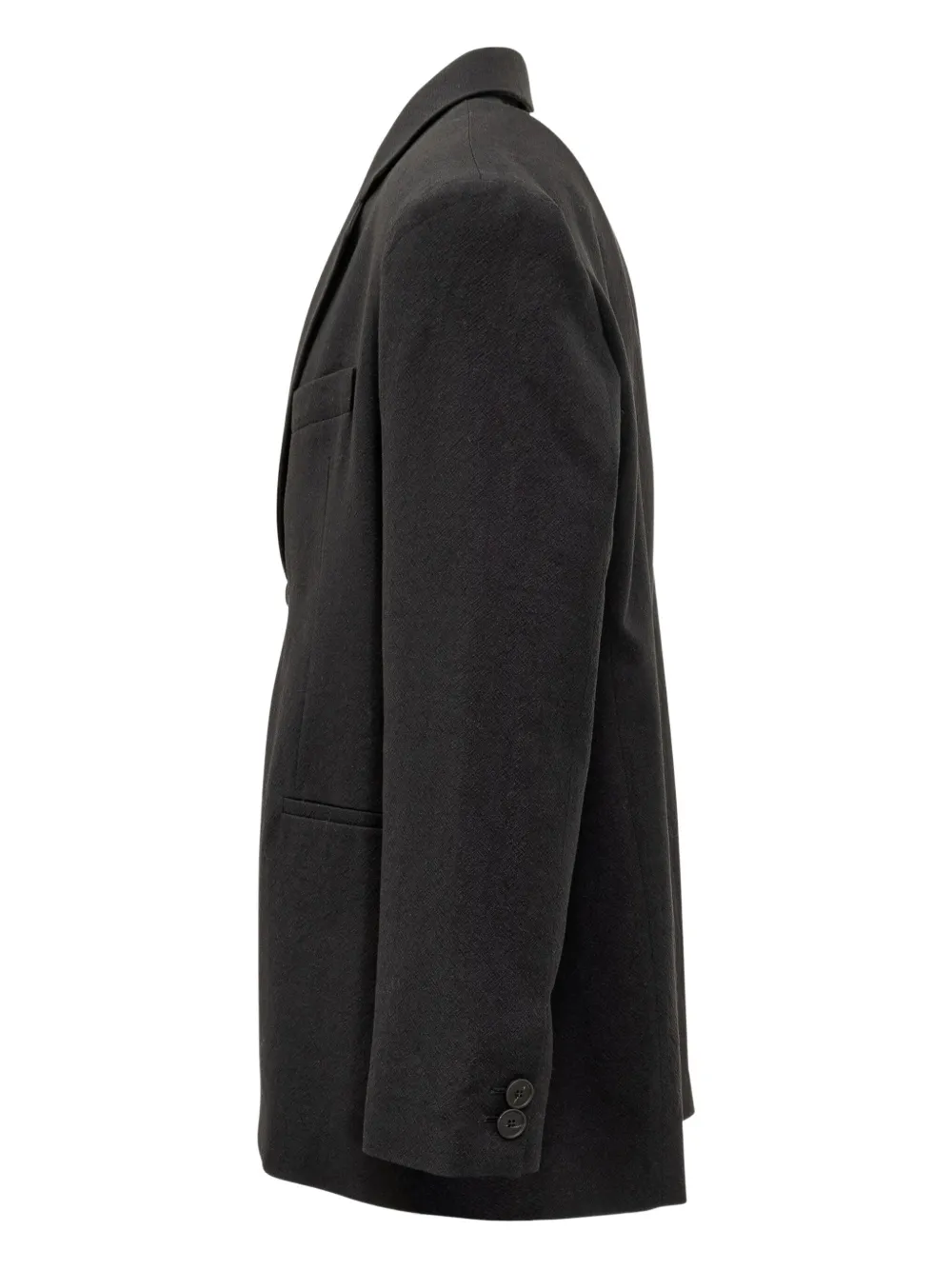 Studio Nicholson Two-button Rovers Suit Jacket In Black