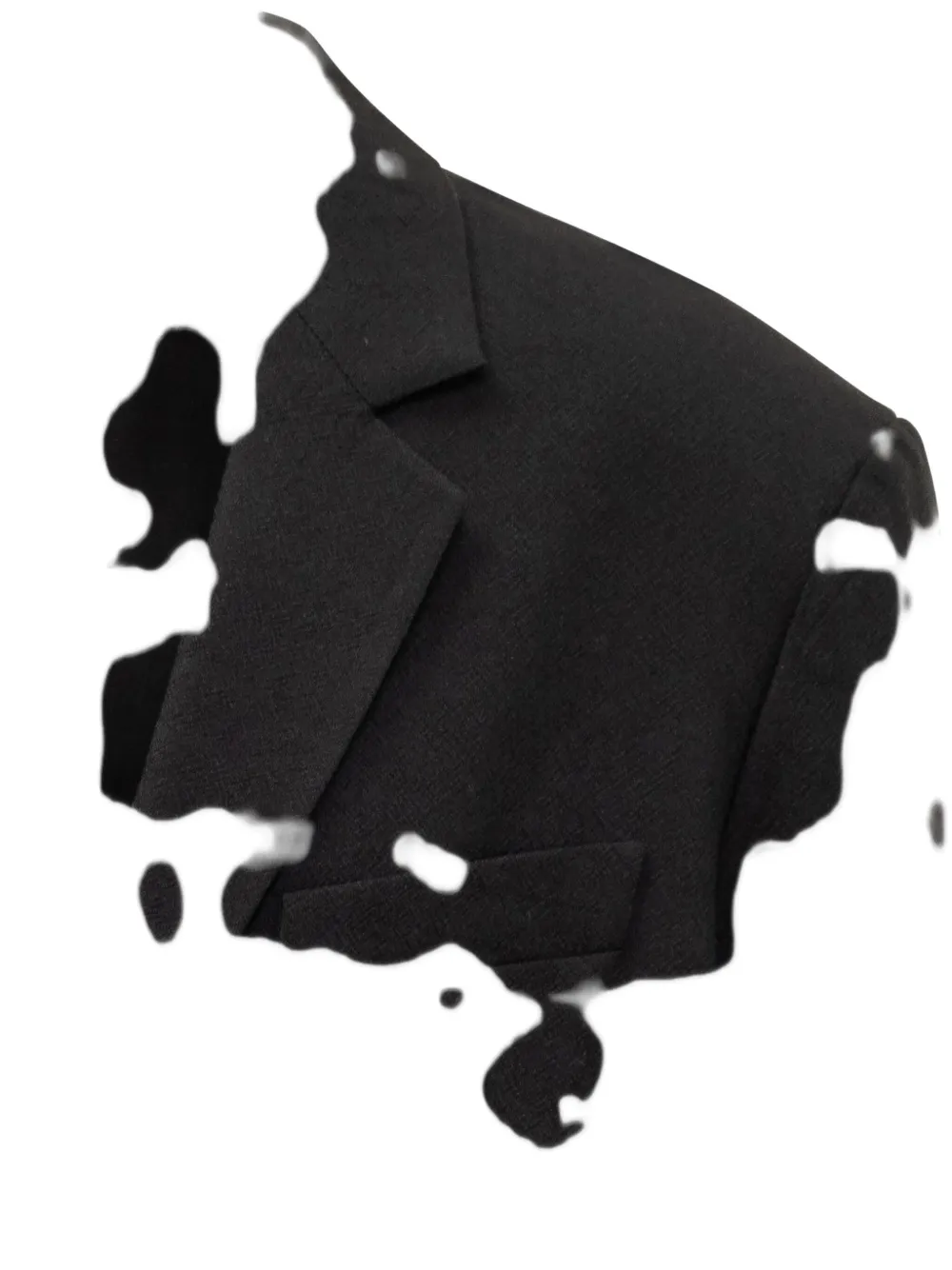 Studio Nicholson Two-button Rovers Suit Jacket In Black