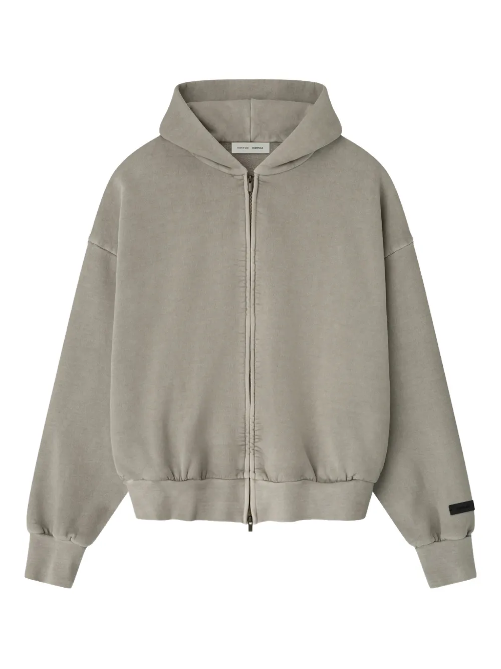 FEAR OF GOD ESSENTIALS Classic embroidered hoodie | Grey | Image 1