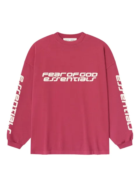 FEAR OF GOD ESSENTIALS 90s logo long-sleeve T-shirt