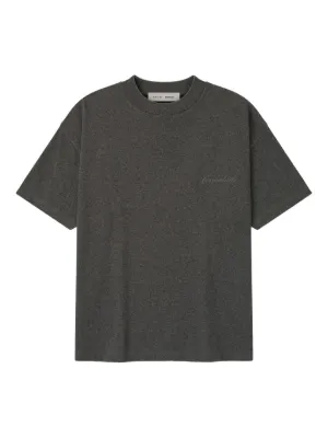 FEAR OF GOD ESSENTIALS Los Angeles 90s text-print T-shirt | Grey