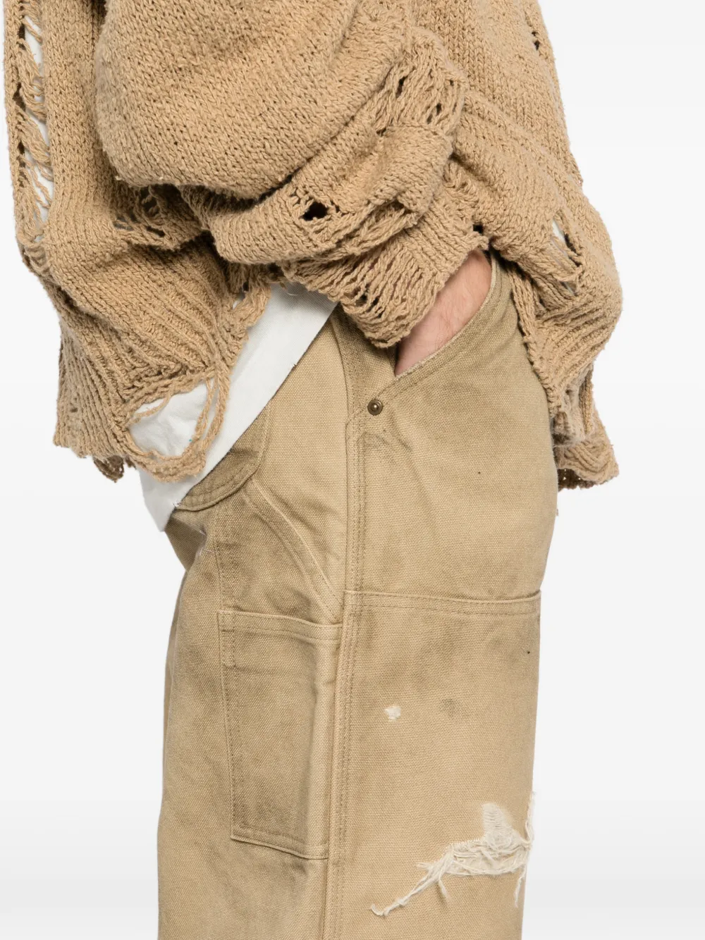 BORO PAINTER 牛仔裤