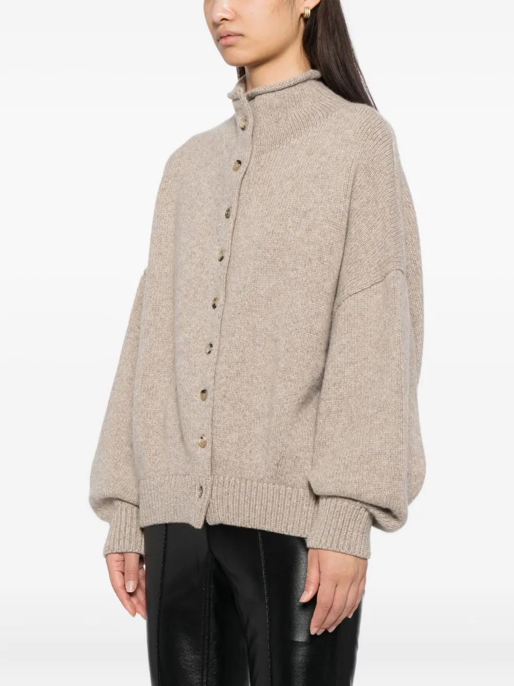 KHAITE Nelya vest Beige