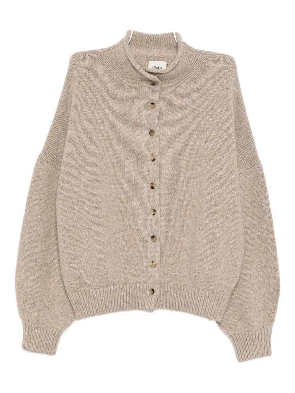 Khaite Nelya Cardigan In Brown