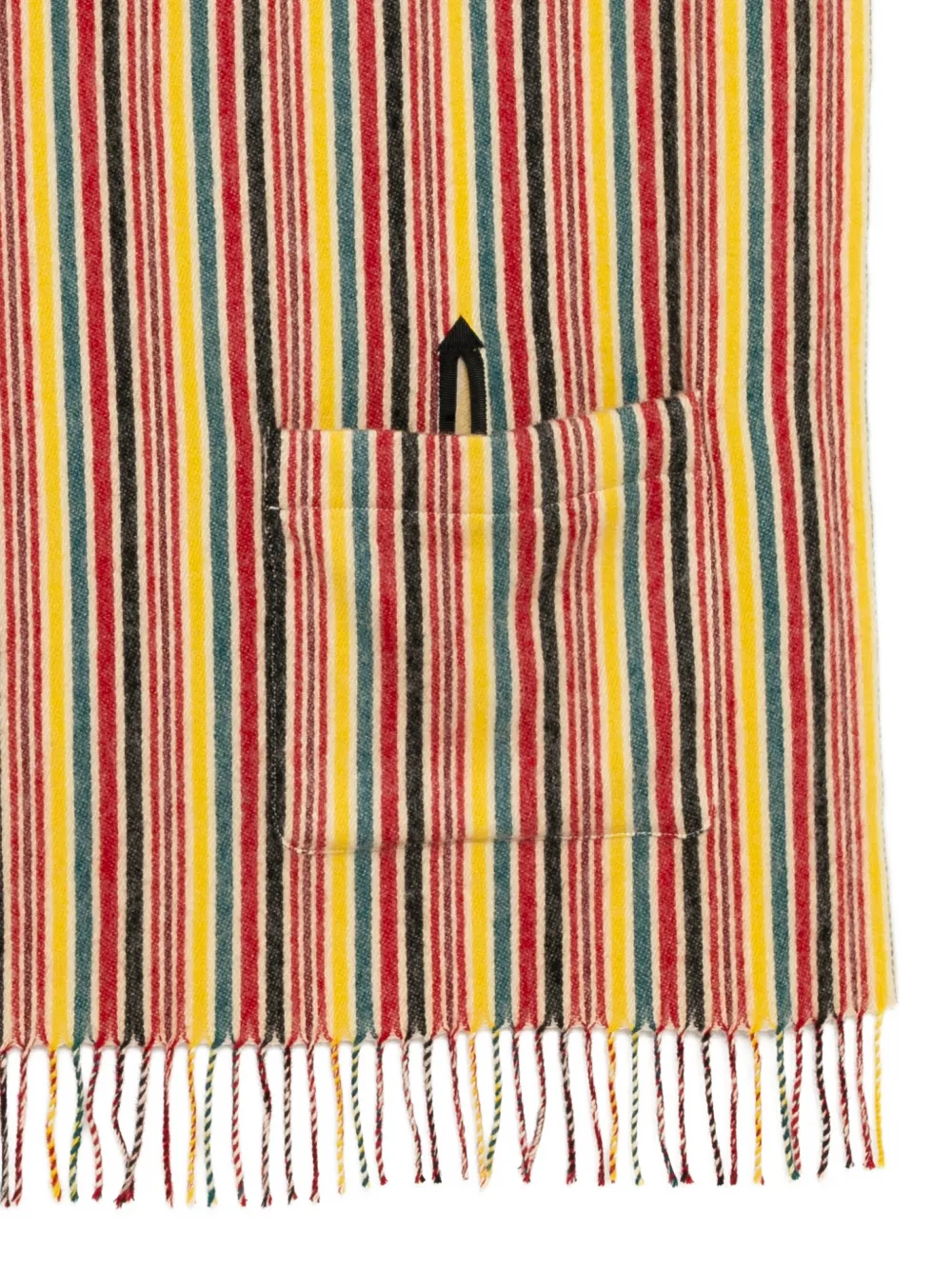 BODE écharpe en mérinos à rayures | Image 2