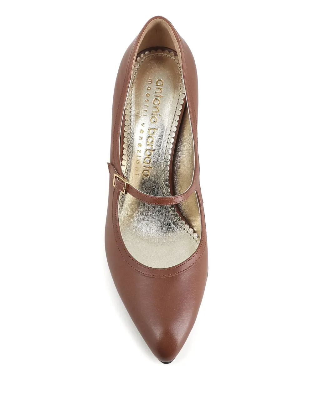 Antonio Barbato Maestri Veneziani 70mm Pointed-toe Heeled Pumps In Brown
