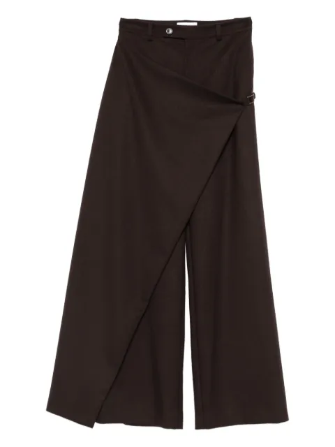 THE NINA STUDIO wrap-design trousers